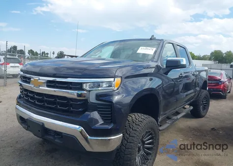 2023 Chevrolet Silverado 1500 4Wd Standard Bed Lt из США, поврежденный, VIN 3GCUDDED3PG194117